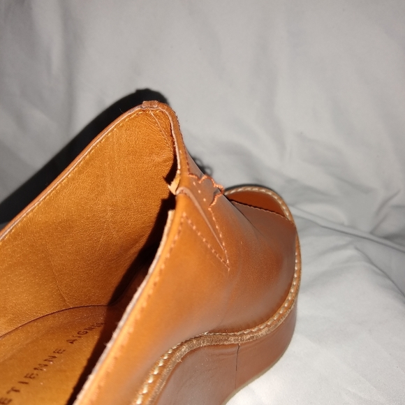 Etienne Aigner Leather Wedges - Picture 4 of 5